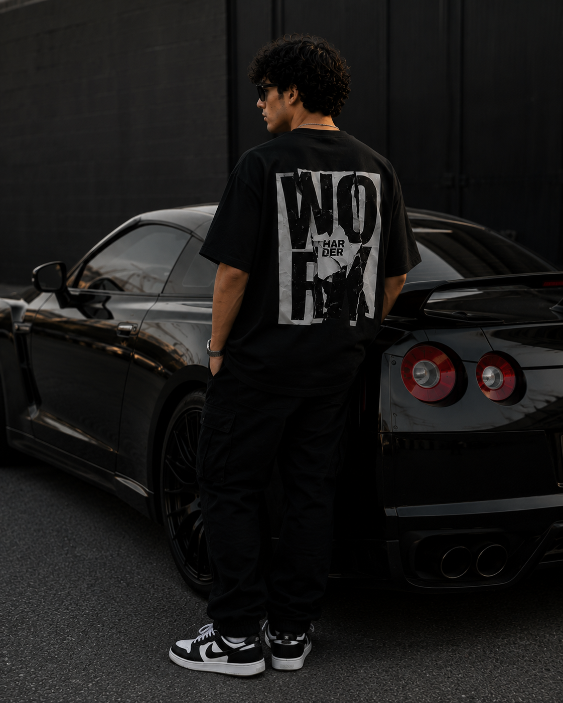 TOOT Harder Oversize Graphic T-Shirt