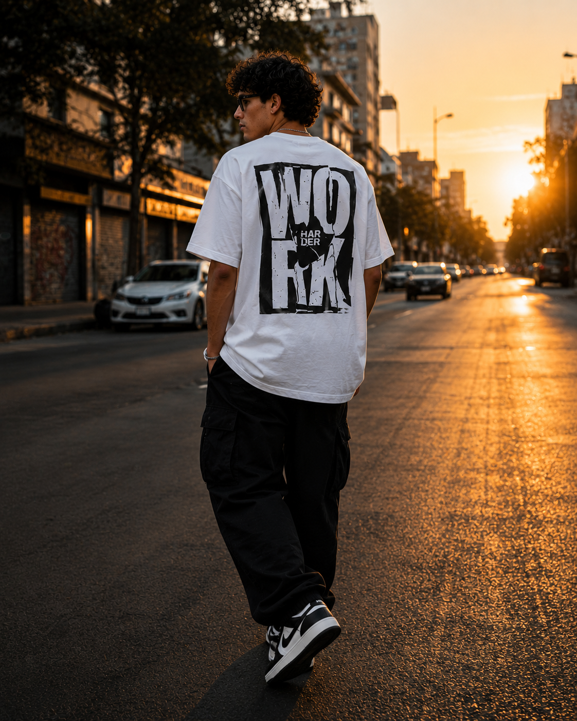 TOOT Harder Oversize Graphic T-Shirt