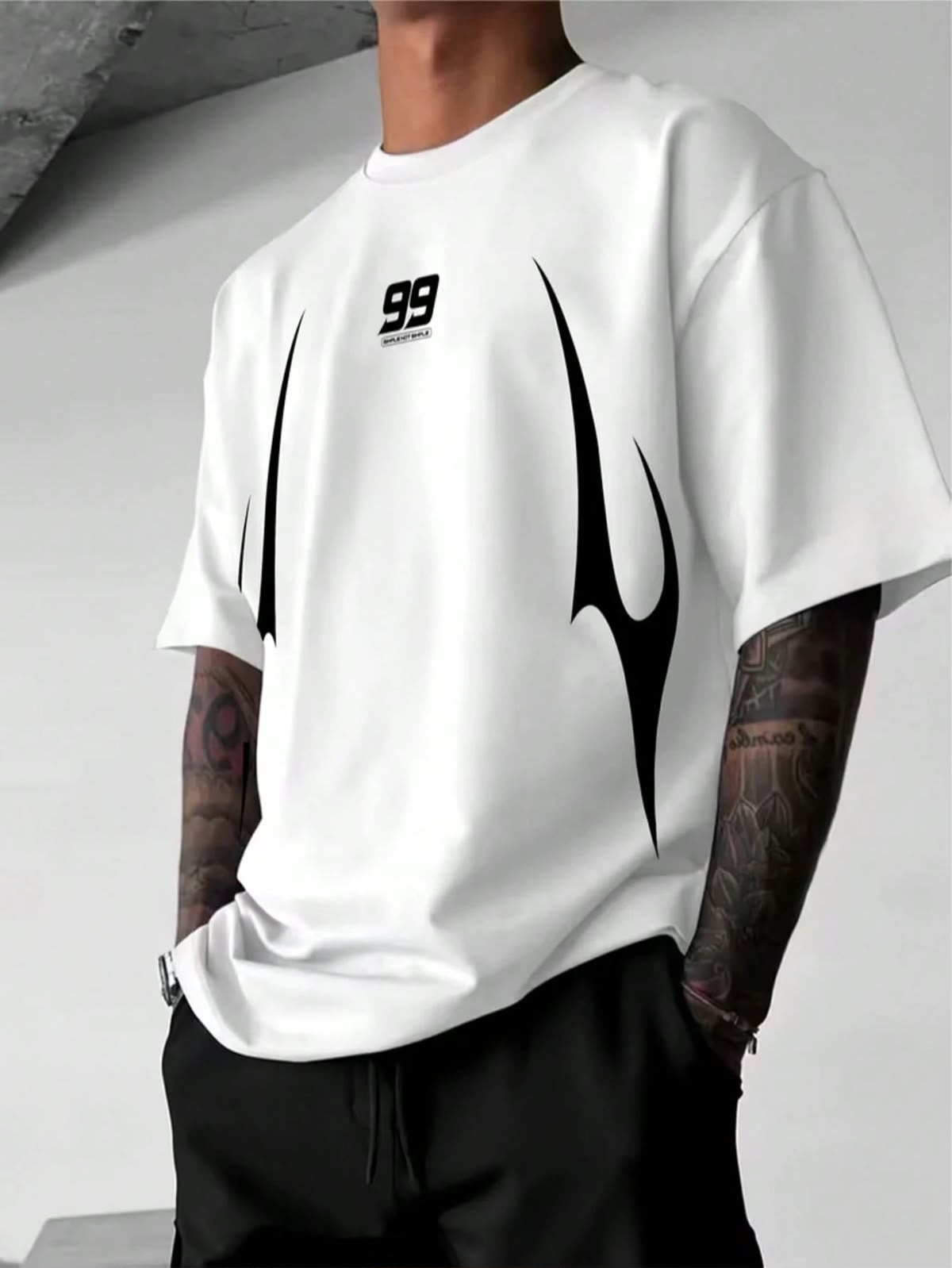 TOOOT 99 Flame Oversize T-Shirt